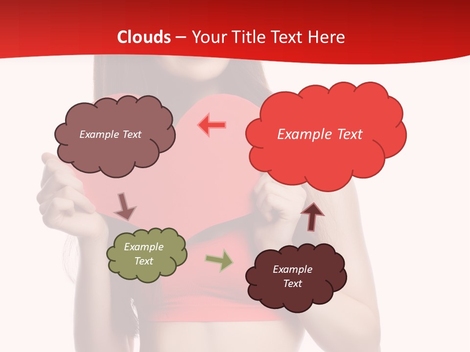 Valentine's Day Sport Person PowerPoint Template