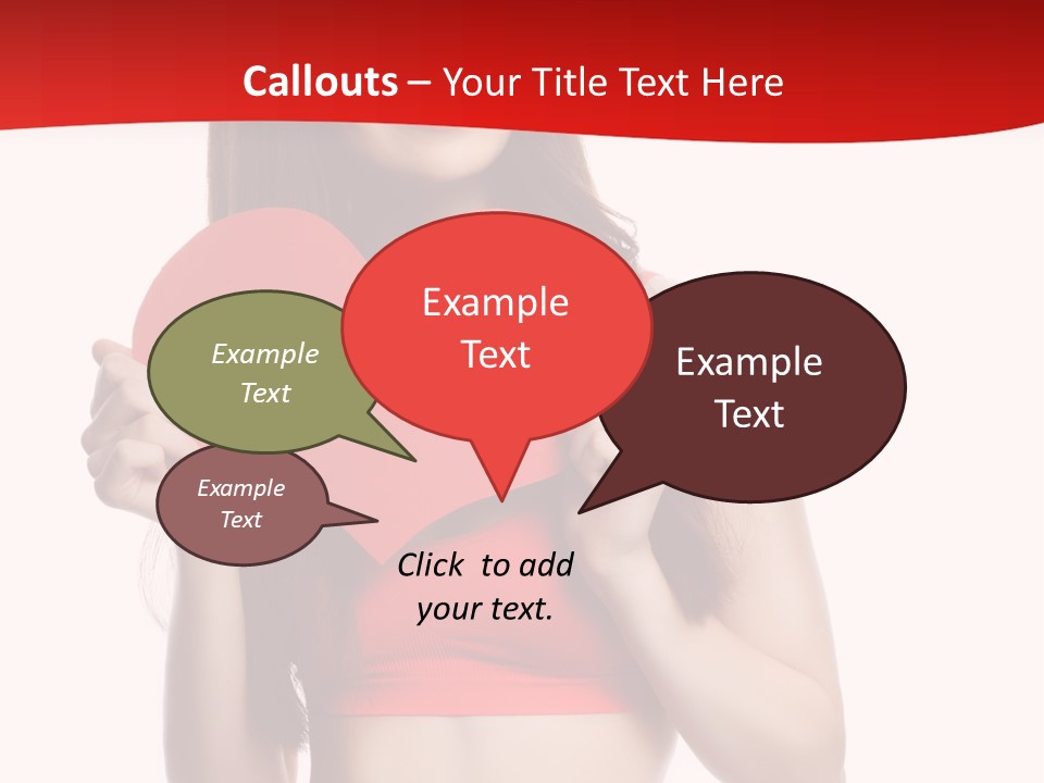 Valentine's Day Sport Person PowerPoint Template