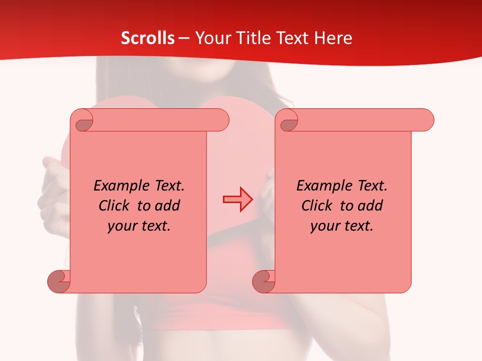 Valentine's Day Sport Person PowerPoint Template