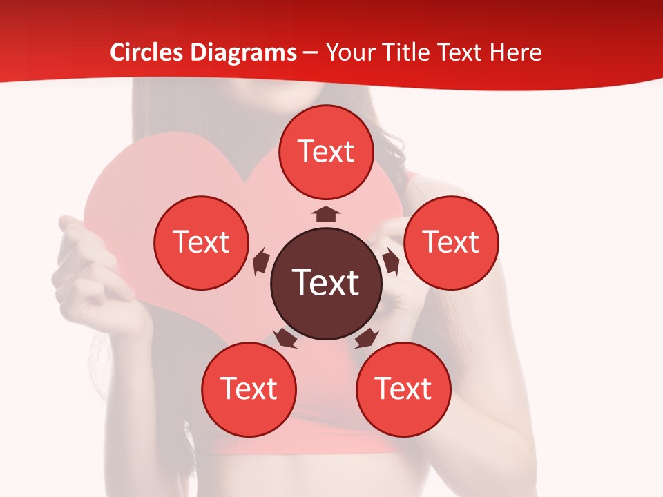 Valentine's Day Sport Person PowerPoint Template