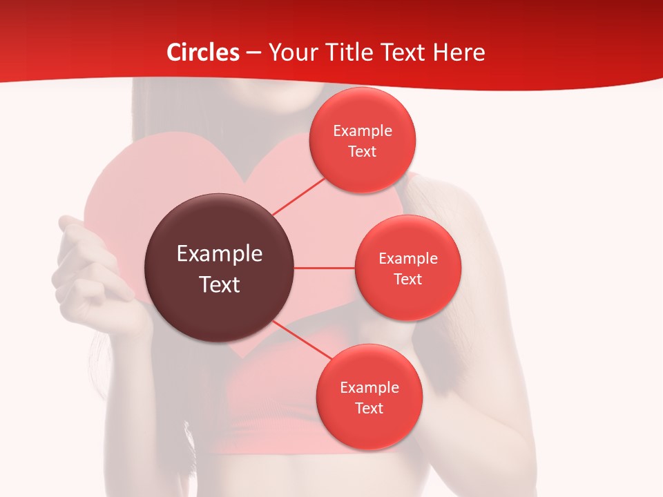 Valentine's Day Sport Person PowerPoint Template