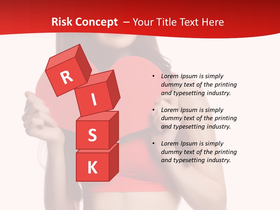 Valentine's Day Sport Person PowerPoint Template