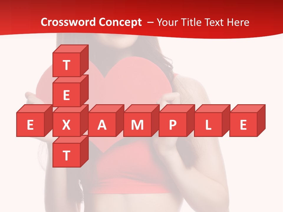 Valentine's Day Sport Person PowerPoint Template