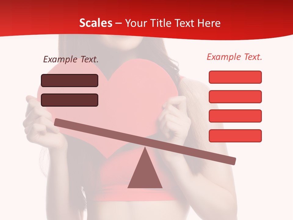 Valentine's Day Sport Person PowerPoint Template