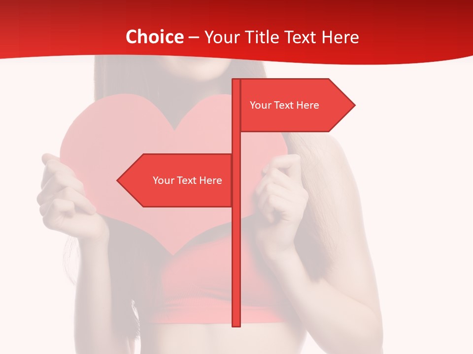 Valentine's Day Sport Person PowerPoint Template