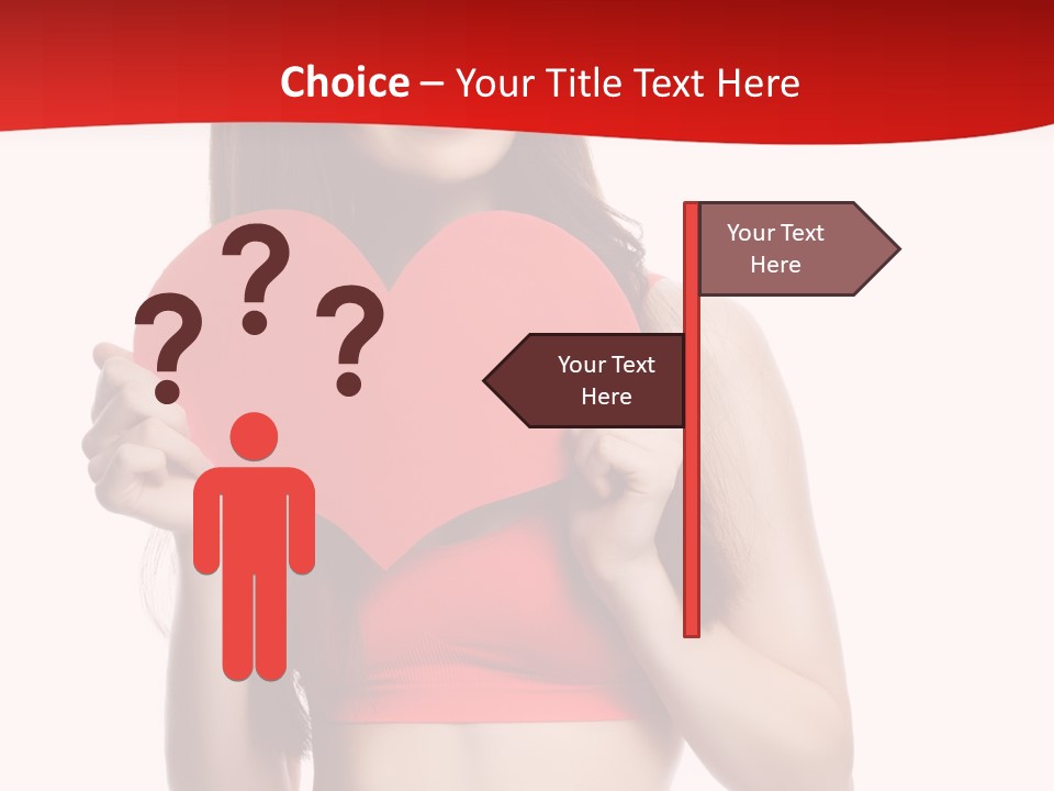 Valentine's Day Sport Person PowerPoint Template