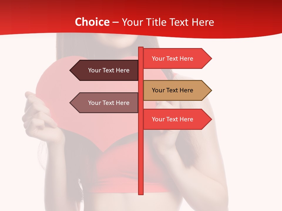 Valentine's Day Sport Person PowerPoint Template