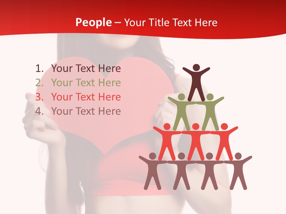 Valentine's Day Sport Person PowerPoint Template