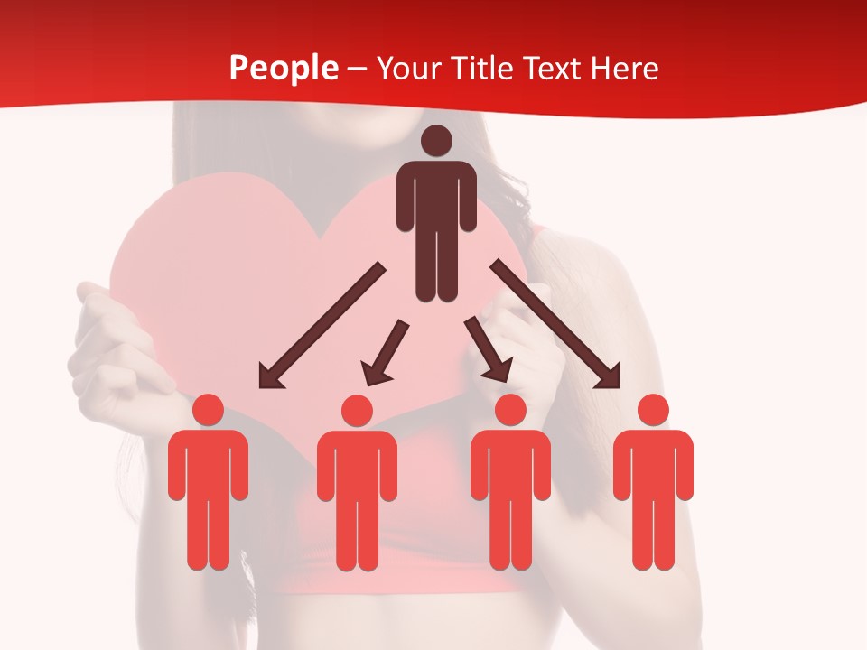 Valentine's Day Sport Person PowerPoint Template