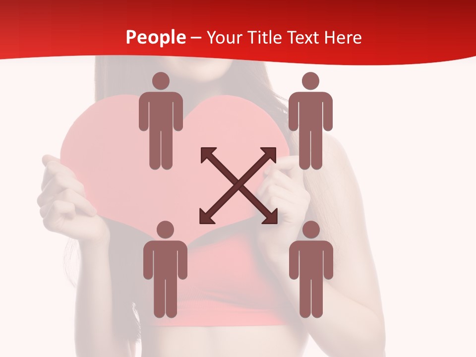 Valentine's Day Sport Person PowerPoint Template