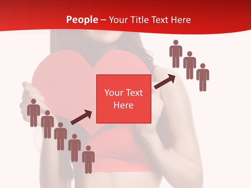 Valentine's Day Sport Person PowerPoint Template