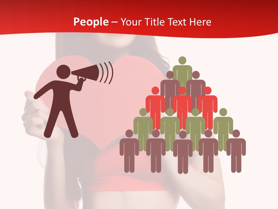 Valentine's Day Sport Person PowerPoint Template