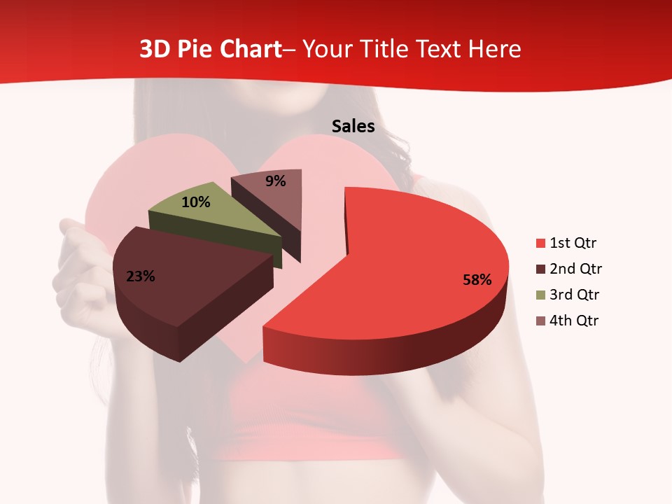 Valentine's Day Sport Person PowerPoint Template