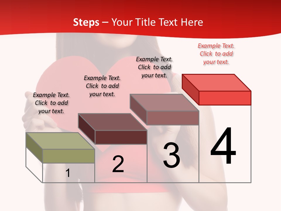 Valentine's Day Sport Person PowerPoint Template