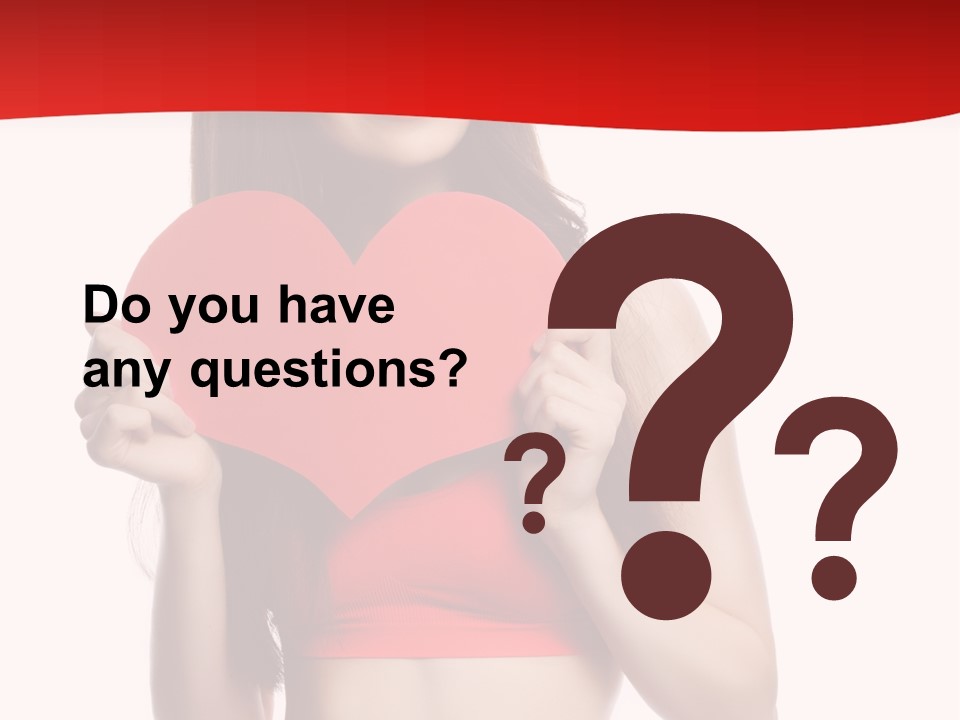 Valentine's Day Sport Person PowerPoint Template