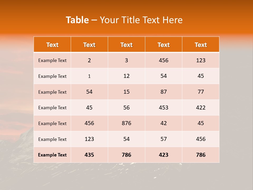 Vacation Attraction Wallis PowerPoint Template