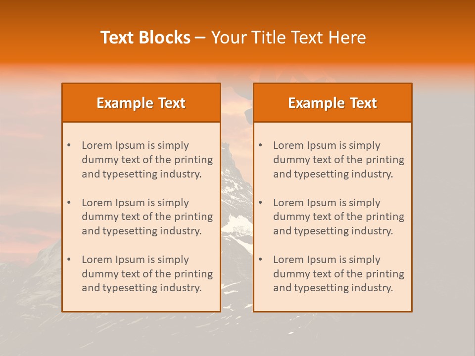 Vacation Attraction Wallis PowerPoint Template