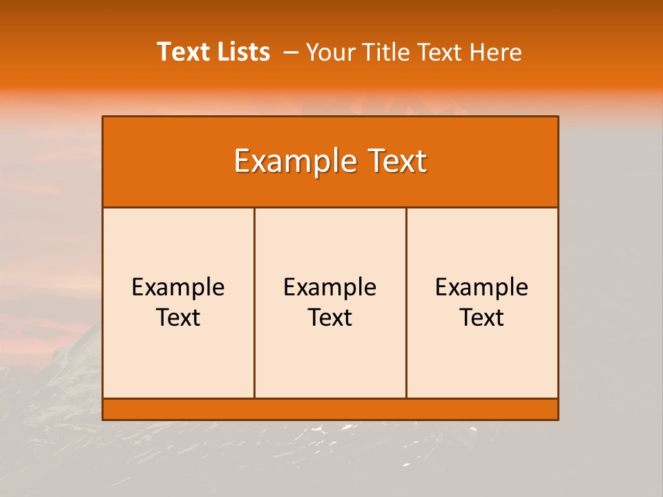 Vacation Attraction Wallis PowerPoint Template