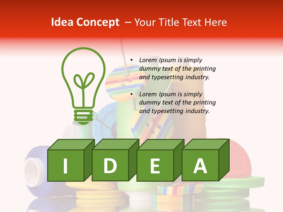 Detail I Olated Clothing PowerPoint Template