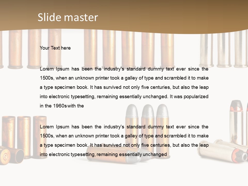 Object Set Caliber PowerPoint Template