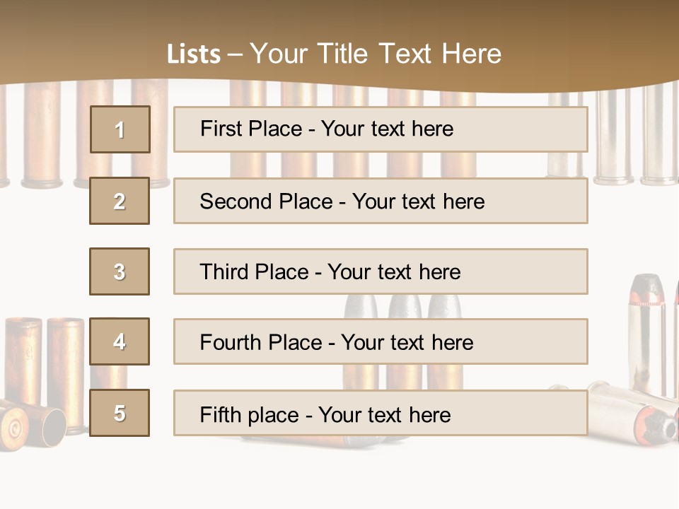 Object Set Caliber PowerPoint Template