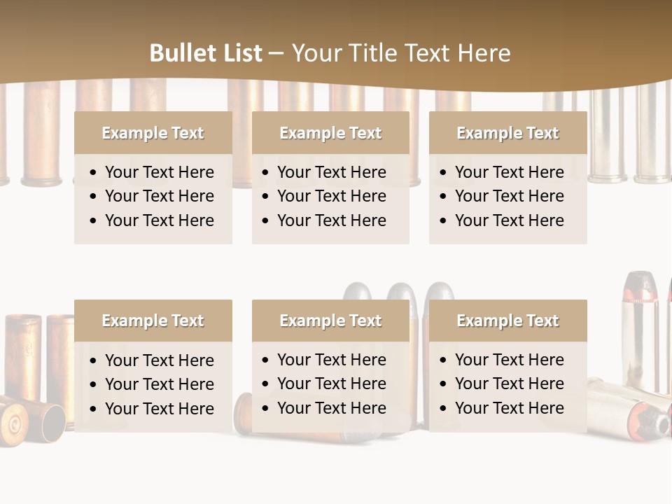 Object Set Caliber PowerPoint Template