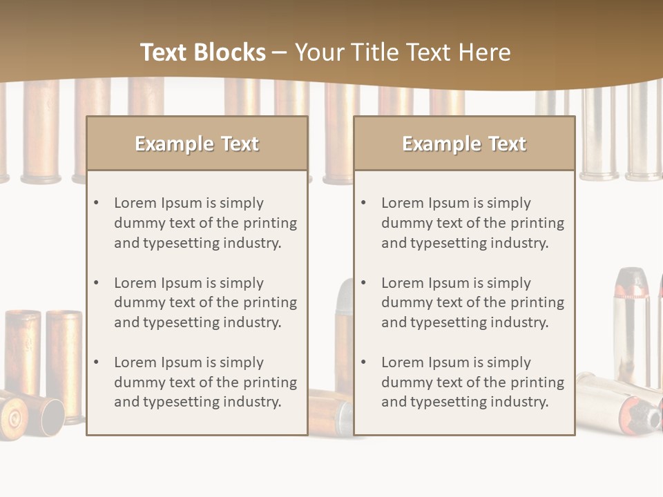 Object Set Caliber PowerPoint Template