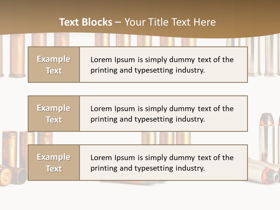 Object Set Caliber PowerPoint Template
