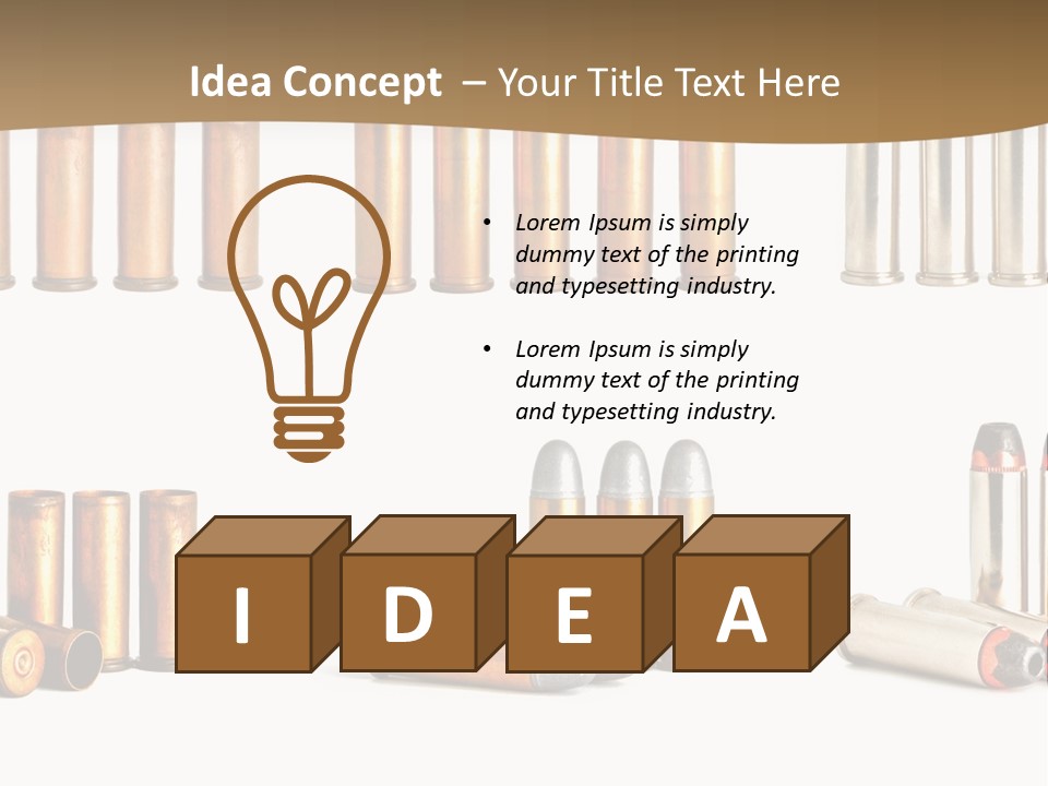 Object Set Caliber PowerPoint Template