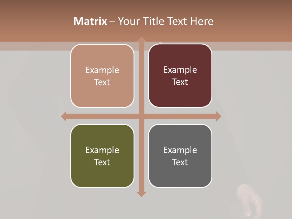 Sofa Male Cool PowerPoint Template