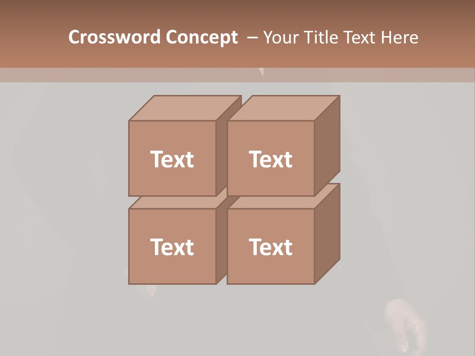Sofa Male Cool PowerPoint Template