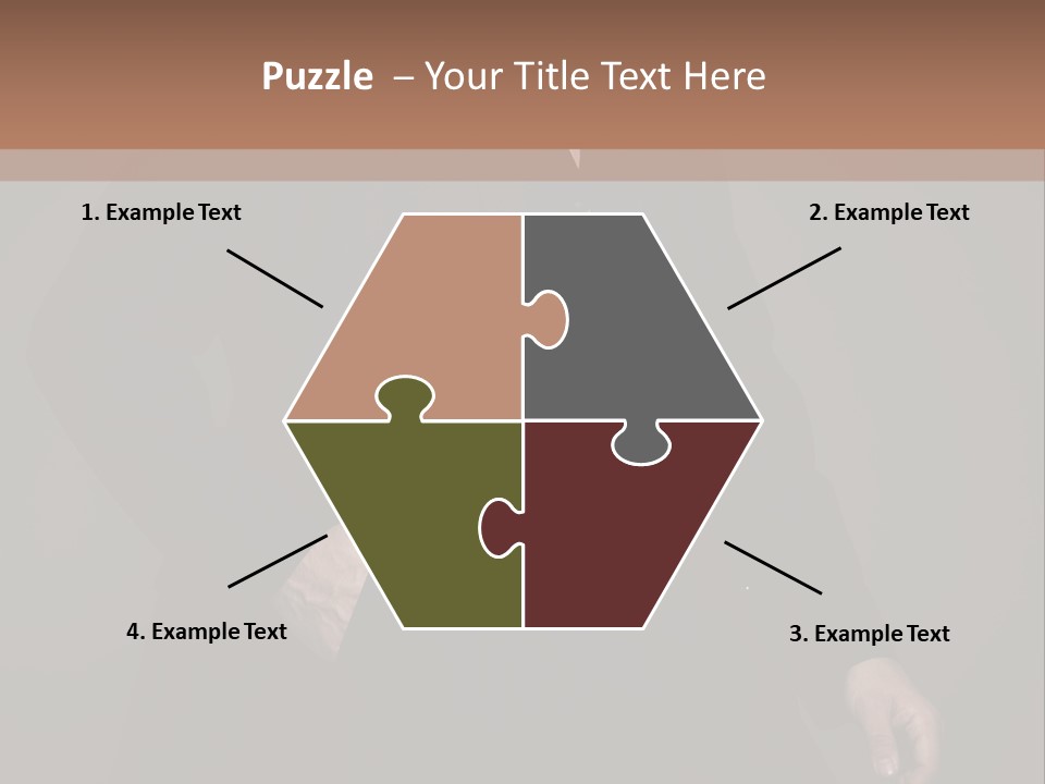 Sofa Male Cool PowerPoint Template