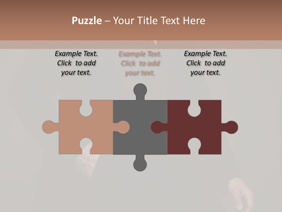 Sofa Male Cool PowerPoint Template