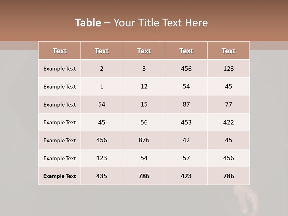 Sofa Male Cool PowerPoint Template