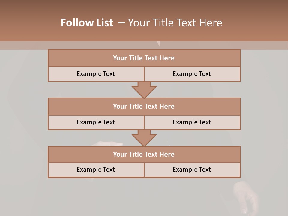 Sofa Male Cool PowerPoint Template