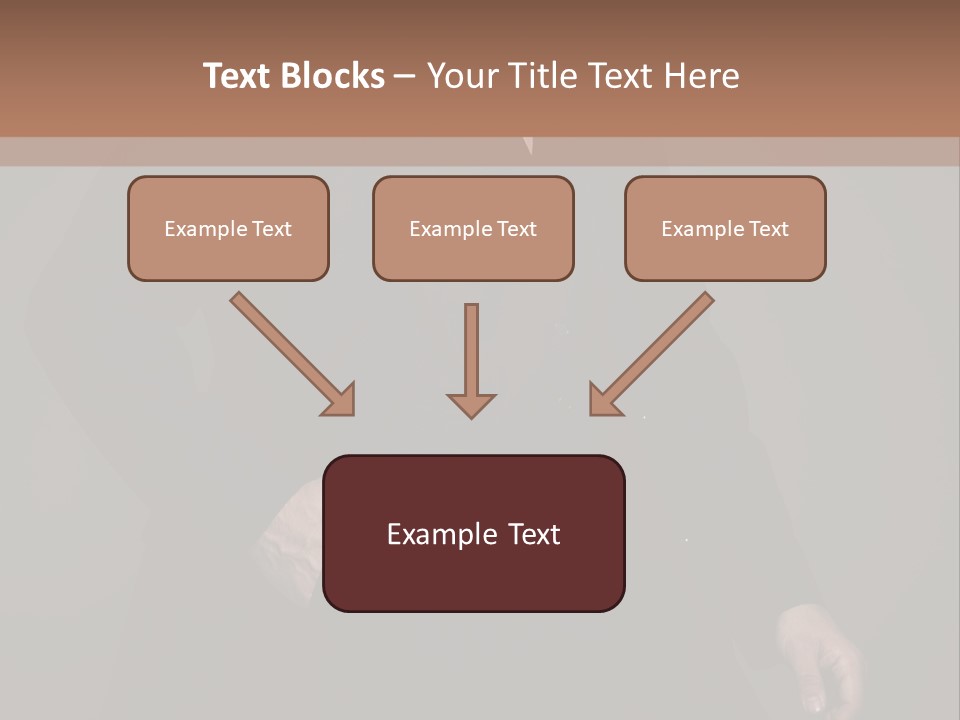 Sofa Male Cool PowerPoint Template