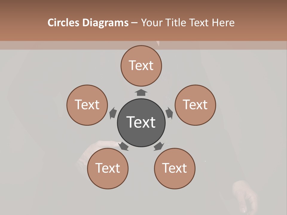 Sofa Male Cool PowerPoint Template