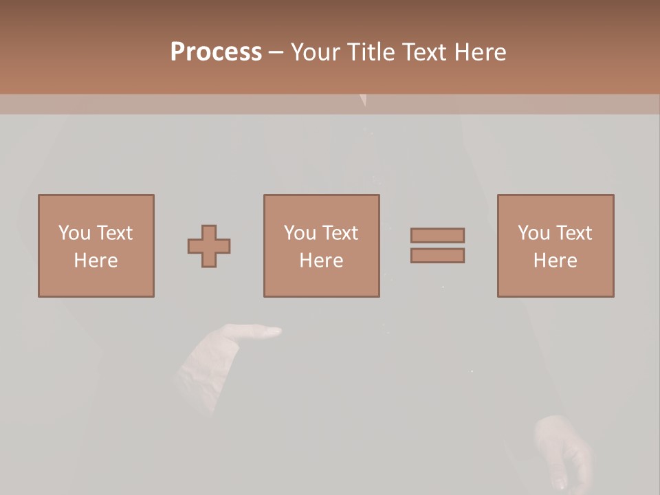 Sofa Male Cool PowerPoint Template