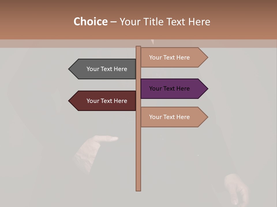 Sofa Male Cool PowerPoint Template