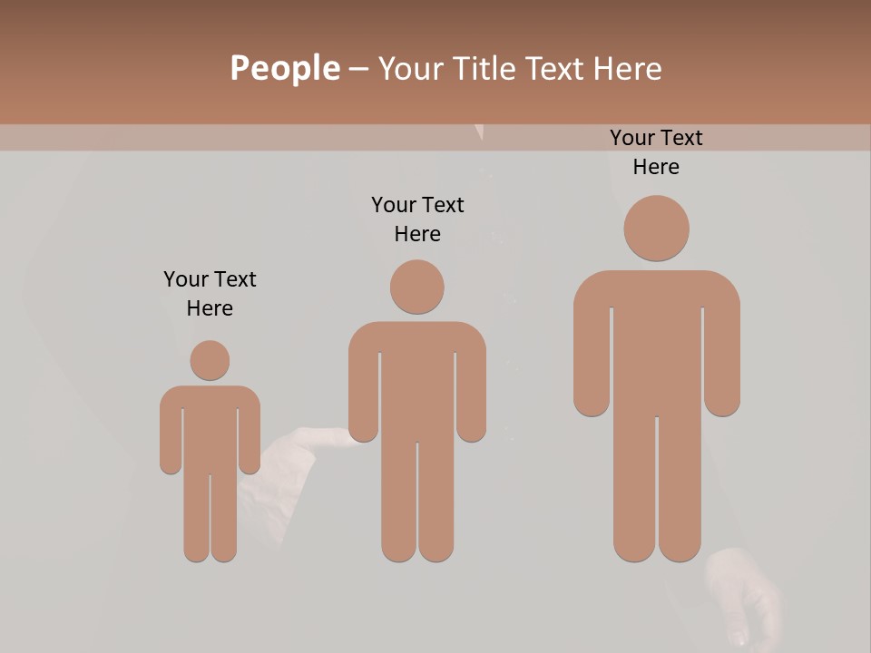 Sofa Male Cool PowerPoint Template