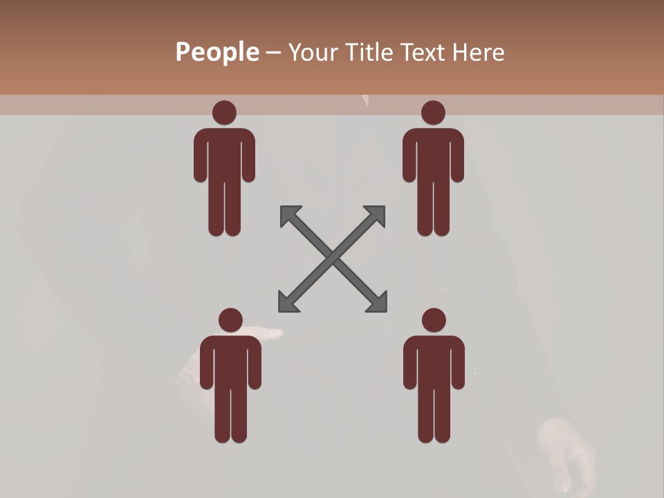 Sofa Male Cool PowerPoint Template