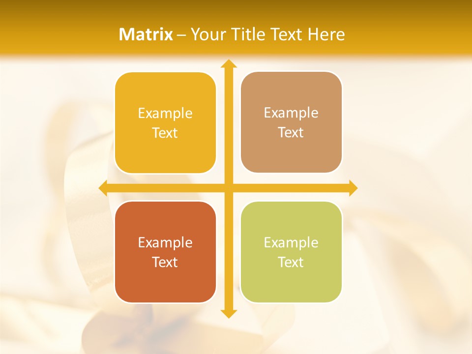 Gift Shining Wedding PowerPoint Template