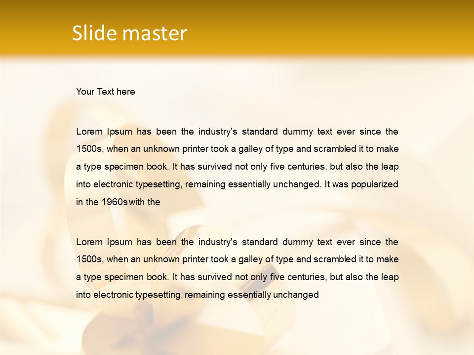 Gift Shining Wedding PowerPoint Template