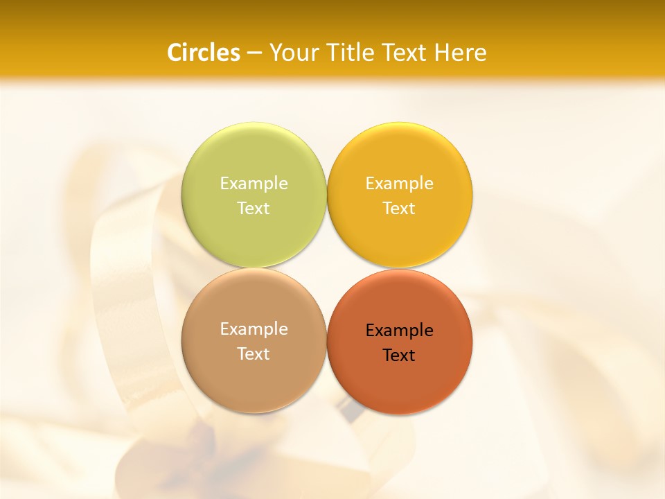 Gift Shining Wedding PowerPoint Template