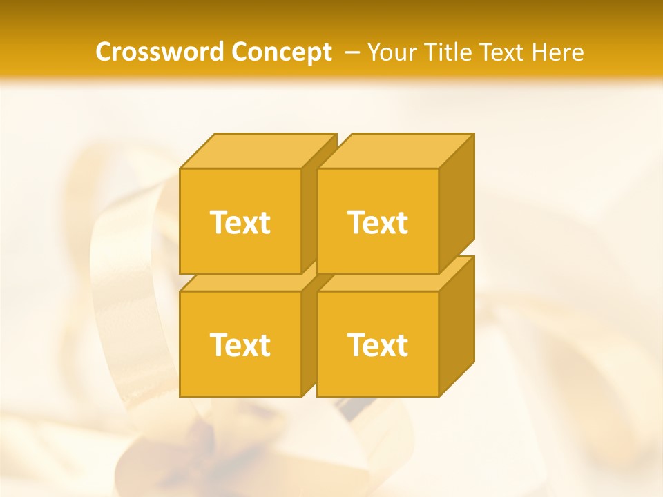 Gift Shining Wedding PowerPoint Template