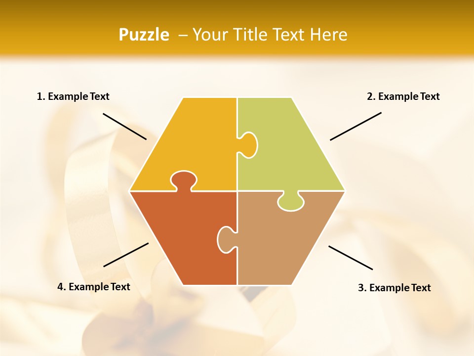 Gift Shining Wedding PowerPoint Template