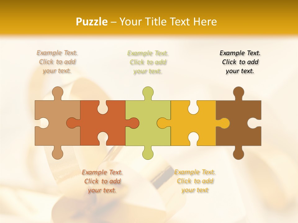 Gift Shining Wedding PowerPoint Template