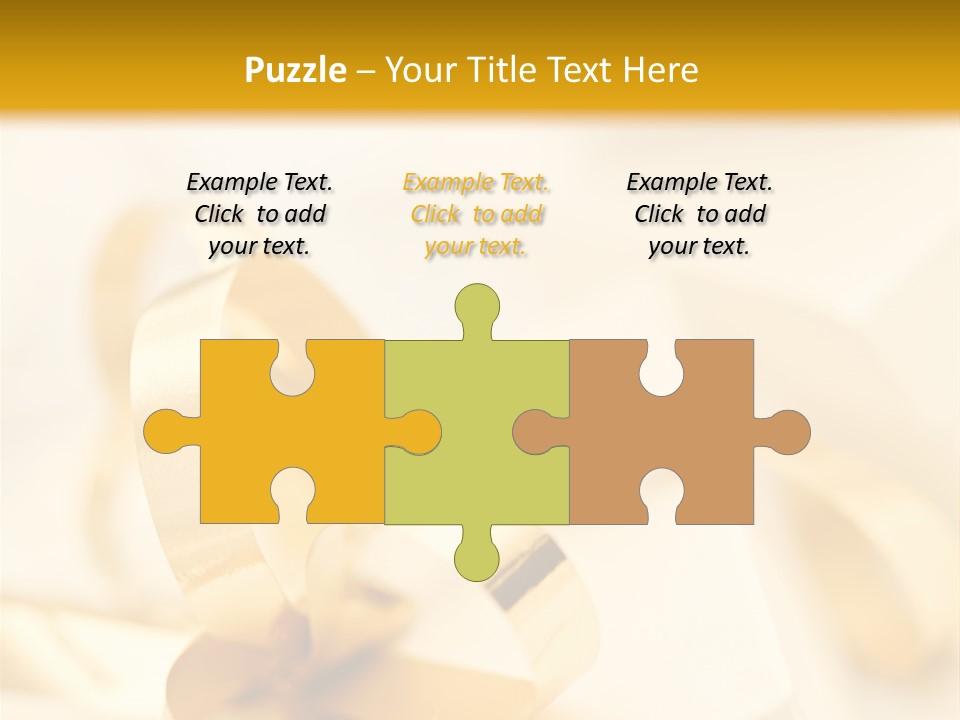 Gift Shining Wedding PowerPoint Template