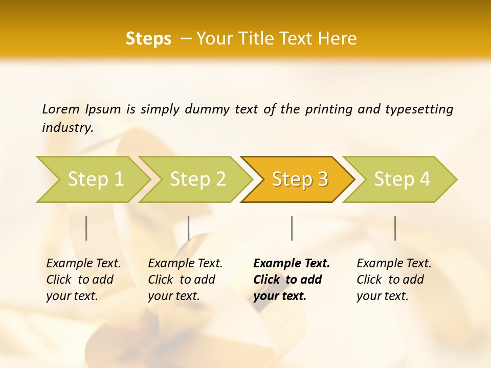 Gift Shining Wedding PowerPoint Template