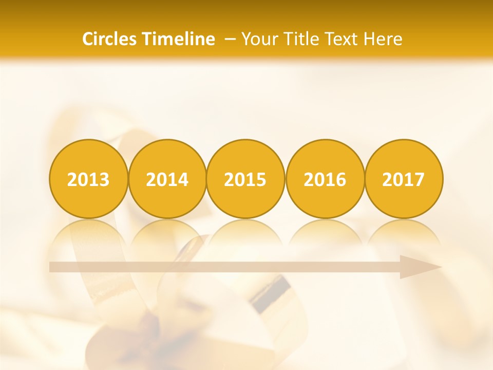 Gift Shining Wedding PowerPoint Template